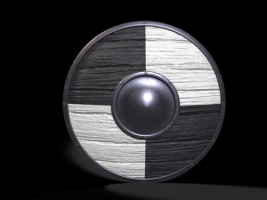 pacote de escudo viking Modelo 3D