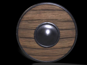 pacote de escudo viking Modelo 3D