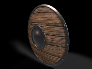 viking shield bundle 3D 모델