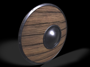 viking shield bundle 3D 모델