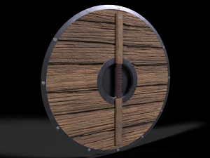 pacote de escudo viking Modelo 3D