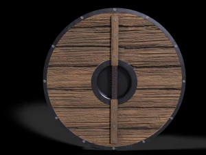 pacote de escudo viking Modelo 3D