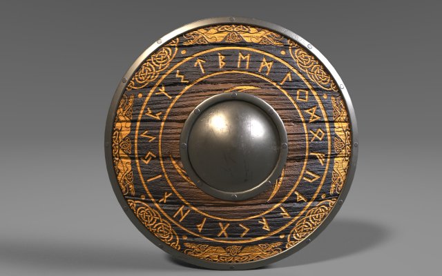 shield Modelo 3D .c4d .max .obj .3ds .fbx .stl .blend 