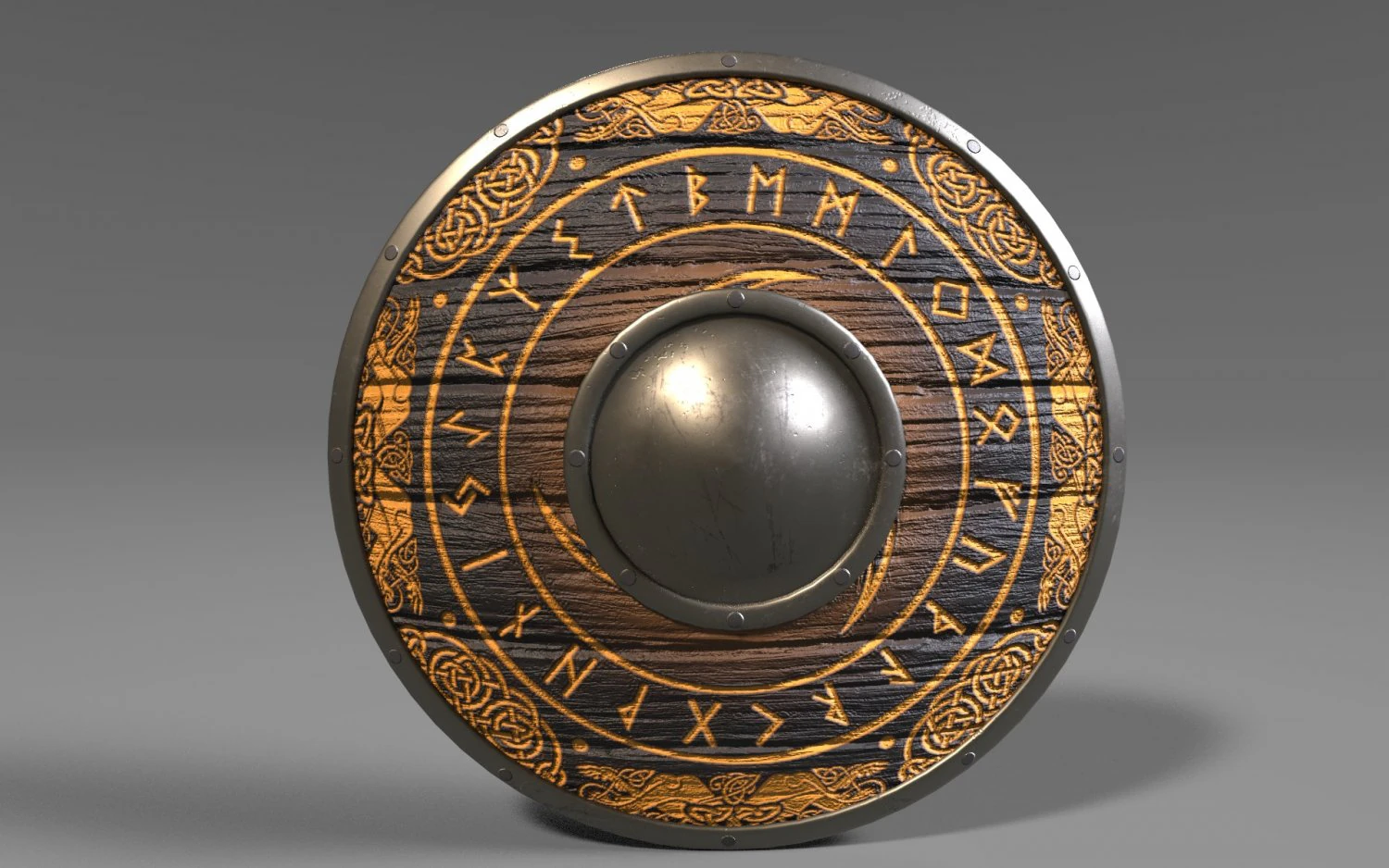 tarcza Model 3D .c4d .max .obj .3ds .fbx .stl .blend