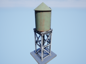 water tower 3D Model
