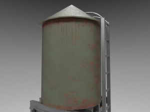 water tower 3Dモデル