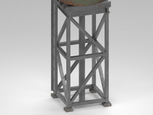 water tower 3Dモデル