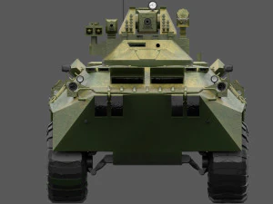 btr 82-a 3D Model