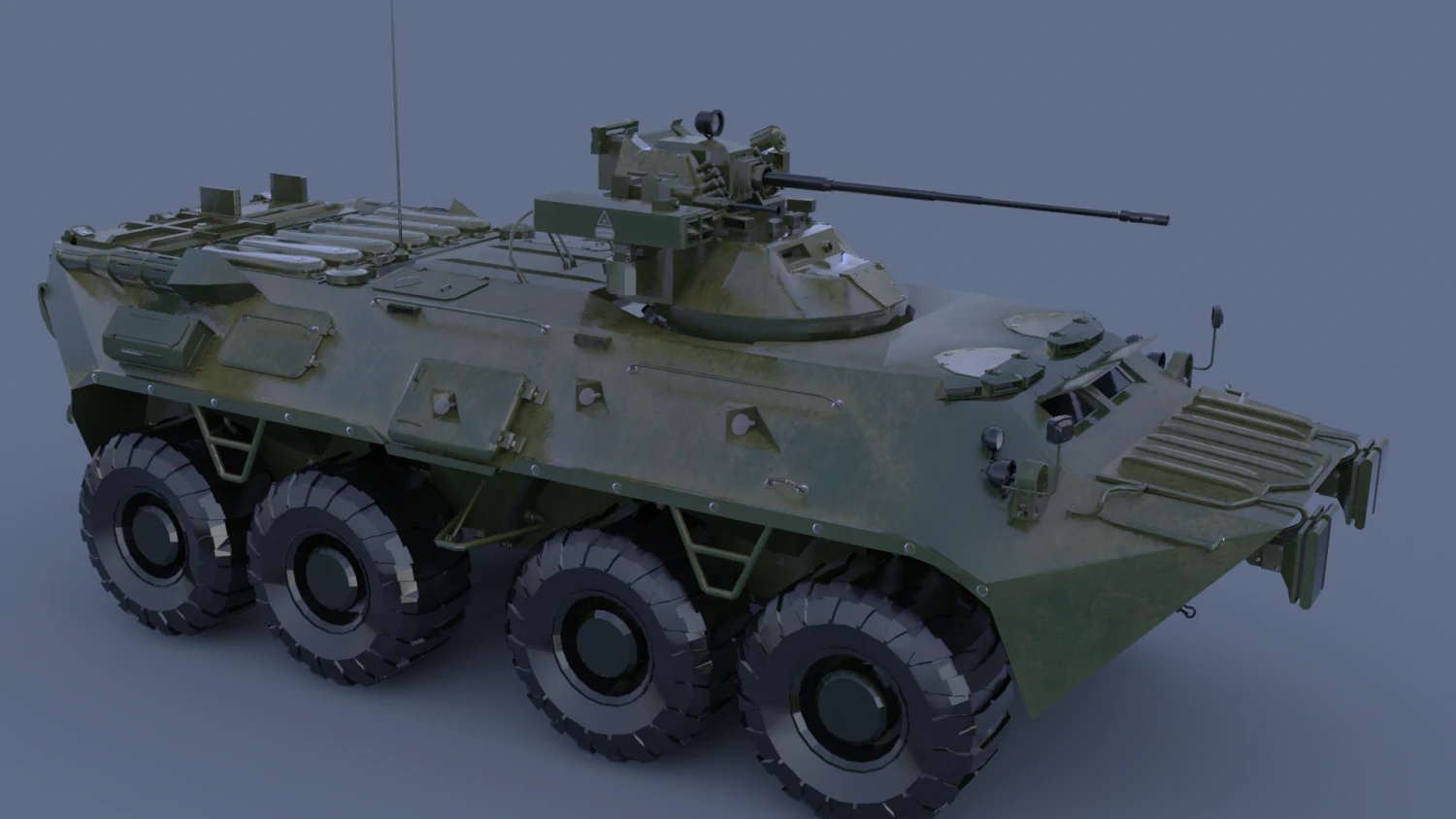 btr 82-a 3D Model .c4d .max .obj .3ds .fbx .stl .blend 