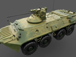 btr 82-a 3D Model