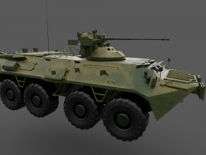 btr 82-a Modelo 3D