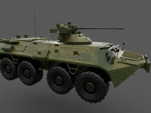 btr 82-a 3D Model