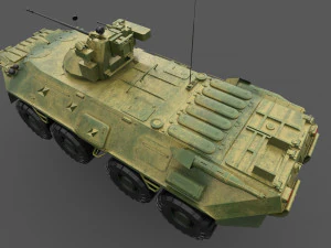 btr 82-a 3D Model