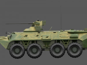 btr 82-a Modelo 3D
