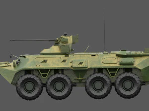 btr 82-a 3D Model