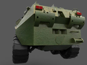 btr 82-a 3D Model