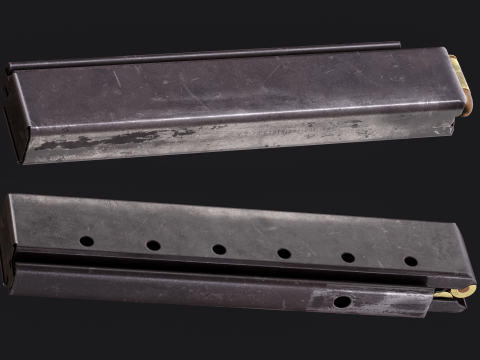 Game Ready Thompson SMG 1927 Modelo 3D