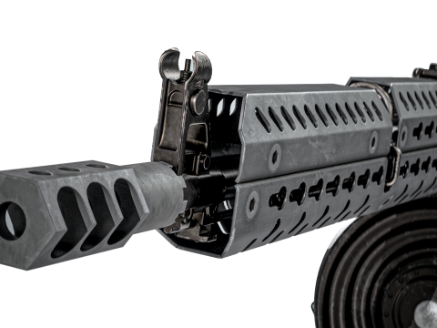 Military Game ready AK 74 Set 3D Model in Rifle 3DExport