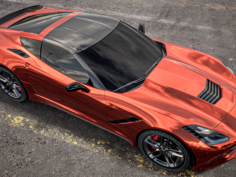 Chevrolet Corvette C7 Z51 3D 模型