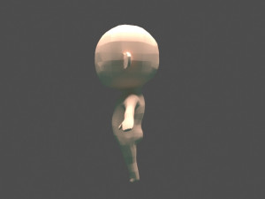 sd character body 3D Model