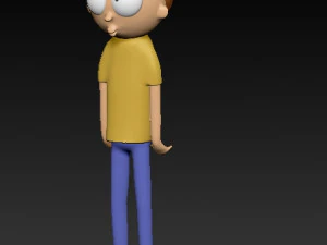 morty 3D Druckmodell
