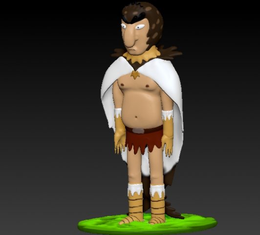 birdperson 3D-Druckmodell .c4d .max .obj .3ds .fbx .stl .blend 