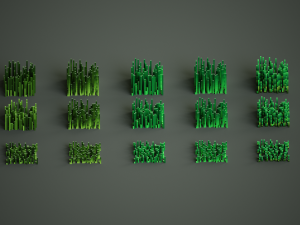 Voxel Garden pack 3D Модель