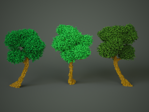 Voxel Garden pack 3D Модель