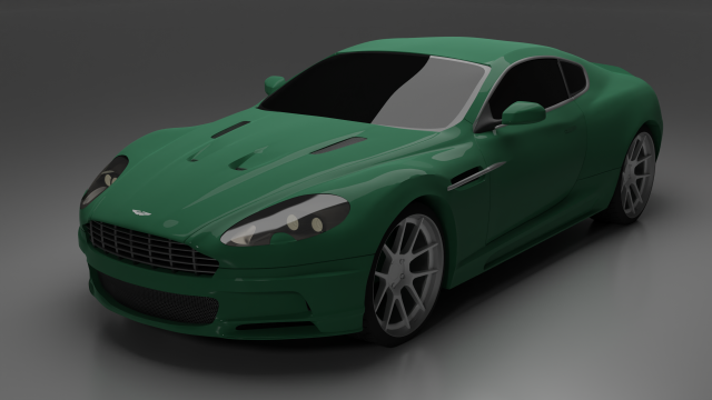 Aston martin DBS 2010 3D-Modell .c4d .max .obj .3ds .fbx .stl .blend 