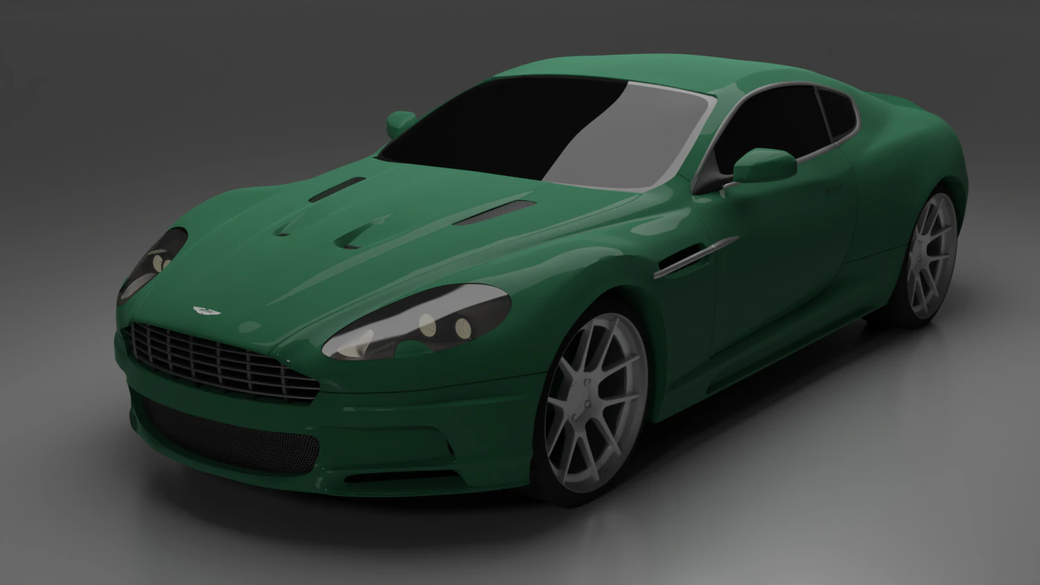 Aston martin DBS 2010 3D Model .c4d .max .obj .3ds .fbx .stl .blend 