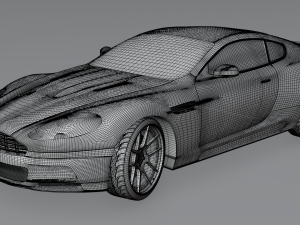 Aston martin DBS 2010 3D-Modell