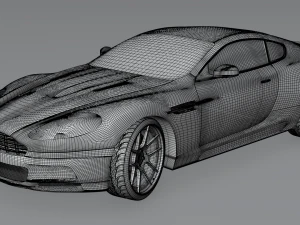 Aston martin DBS 2010 3D Model