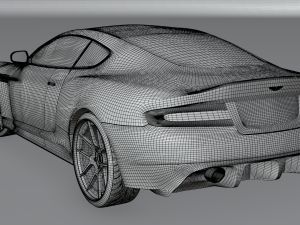 Aston martin DBS 2010 3D-Modell