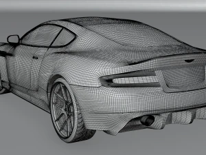 Aston martin DBS 2010 3D Model