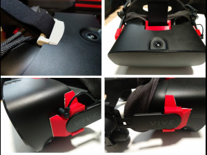 rift s audio strap deluxe adapter 3D 프린트 모델