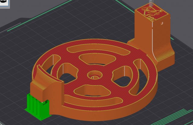 1-8 SCALE RC WHEEL GLUING TOOL - HERRAMIENTA PARA PEGADO DE RUEDAS RC ESCALA 1-8 Modelo de impresión 3D .c4d .max .obj .3ds .fbx .stl .blend 