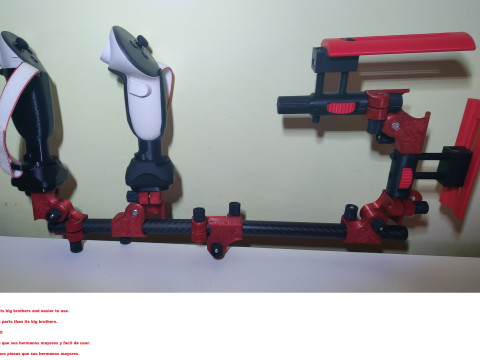 MOD3D GUNSTOCKS COMPATIBLE WITH MAMUT VR AND OTHERS 3D Print Model