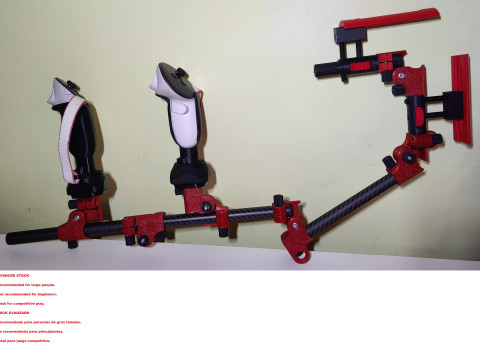 MOD3D GUNSTOCKS COMPATIBLE WITH MAMUT VR AND OTHERS 3D Print Model