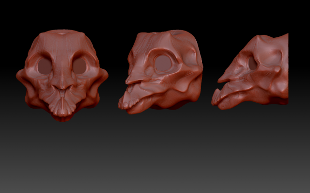 Wendigo- 3d Printable Doll Head 3D Print Model .c4d .max .obj .3ds .fbx .stl .blend 
