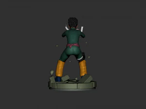 rock lee 3D Print Model