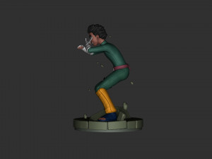 rock lee 3D Baskı Modeli