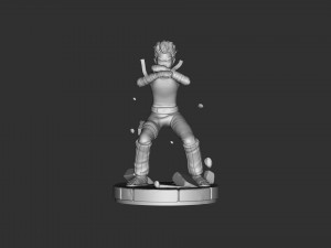 rock lee 3D Baskı Modeli