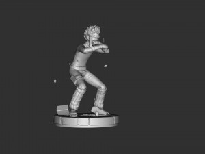 rock lee 3D Baskı Modeli