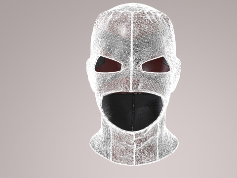 THIEF FACE MASK 3D Print Model 3D मॉडल