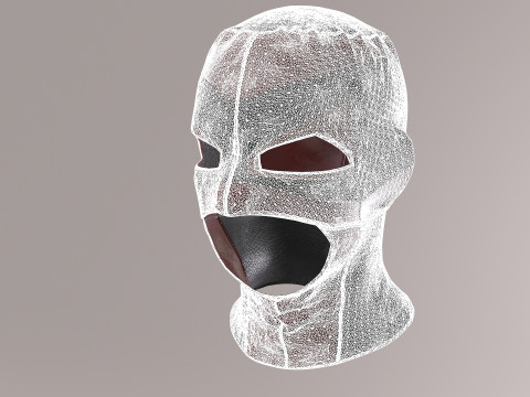 THIEF FACE MASK 3D Print Model 3D मॉडल