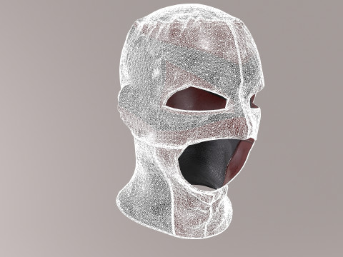 THIEF FACE MASK 3D Print Model 3D मॉडल