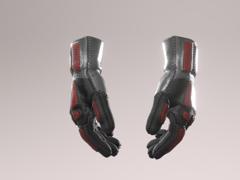 Thief Gloves 3D Print Model 3D मॉडल
