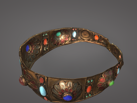 Flower Crown 3D PRINT MODEL 3D 모델
