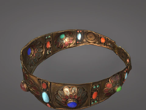 Flower Crown 3D PRINT MODEL 3D Model