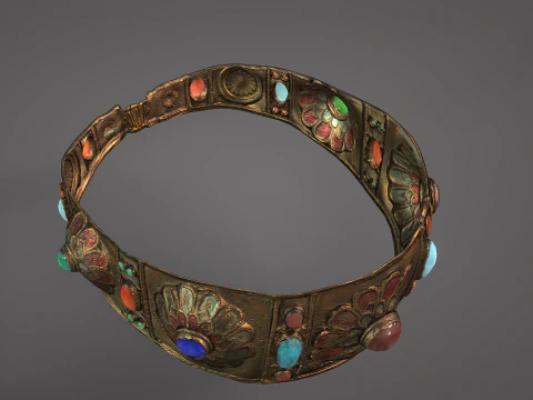 Flower Crown 3D PRINT MODEL 3D Model